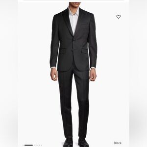 TED BAKER LONDON Jenner Slim Fit Notch Lapel Wool & Mohair Tuxedo Size 44 Reg